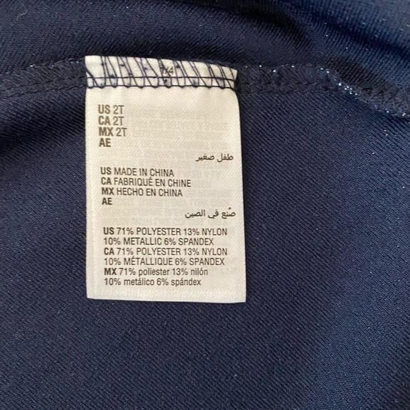 Epic Threads Girls Metallic Flutter Dress, Size 2T - Picture 9 of 9